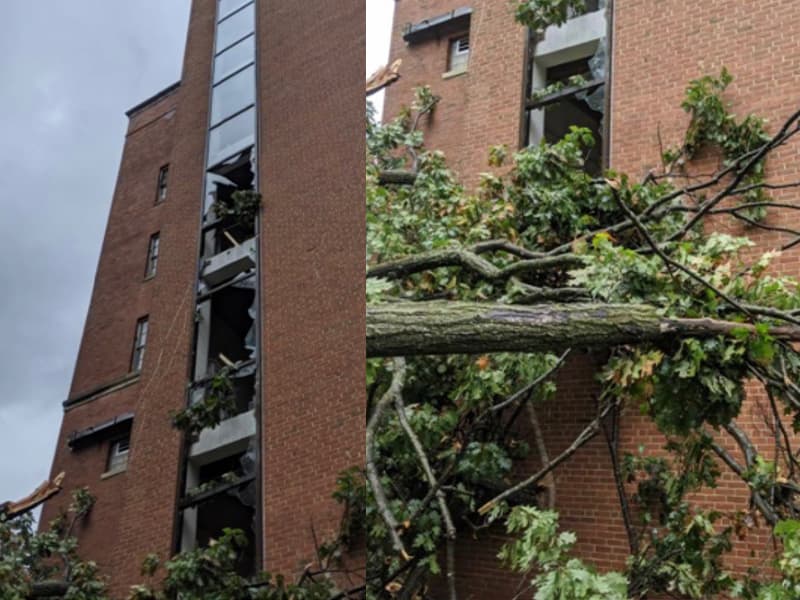 Storm window repair service in Alexandria VA — glass and track repair